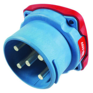 Connecteur Male Marechal DS6 Ploy bleu IP66/67 3P+N+T 90A 440V AC