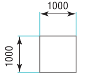 Plateau de praticable extérieur PRA-C11 ASD carré 1m x 1m 750Kg/m2