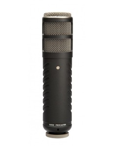 Procaster Rode - Microphone dynamique pour broadcast noir