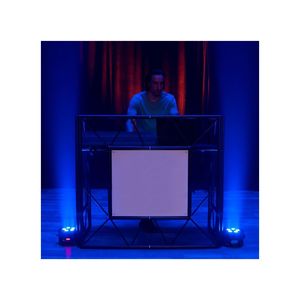 Pro Event Tbl2 MB AccuStand - Devant de scène alu noir
