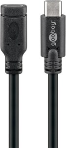 Rallonge USB-C mâle femelle longueur 1m