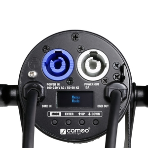 Projecteur Led Cameo Q-Spot 15W RGBW boitier noir