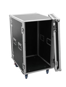 Flight case Rack 18U profondeur 57cm épaisseur 9mm sur roulettes