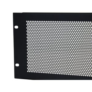 Plaque d'aeration de rack perforations ronde 4U 19