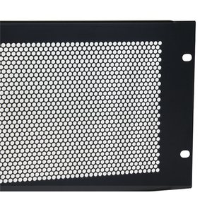 Plaque d'aeration de rack perforations ronde 4U 19