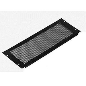 Plaque d'aeration de rack perforations ronde 4U 19