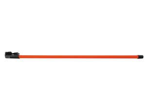 Tube fluorescent avec alimentation et interrupteur orange 36W 134cm