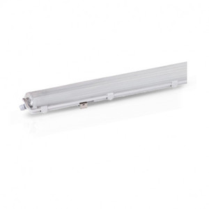 Reglette led étanche pour 2 tubes led 1200mm ph/neutre du même côté