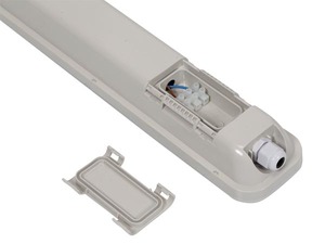 Reglette Velleman LEDA78NW Plafonnier tube Led étanche 118cm blanc neutre