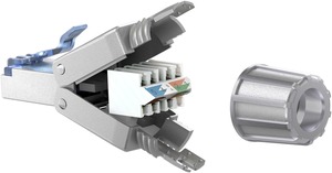 Connecteur RJ45 cat6A pour assemblage rapide avec presse étoupe