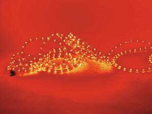 FLEXIBLE LUMINEUX Orange 44M avec prise secteur