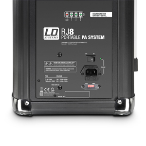 Sonorisation portable bluetooth sur batterie LD Systems ROADJack 8
