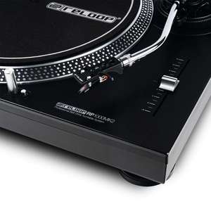 Platine Vinyle Noire - Reloop - RP 1000 MK2