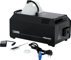 S2000 Algam Lighting - Machine à fumée 1500W avec DMX et télécommande sans fil