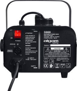 S900 Algam Lighting - machine à fumée 900W avec télécommande sans fil