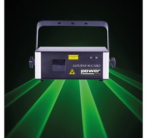 Laser - Power Lighting - Saturne 80mW Vert MK2