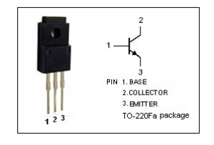 Transistor NPN 2SD1585 silicon 60V 3A 15W TO220F