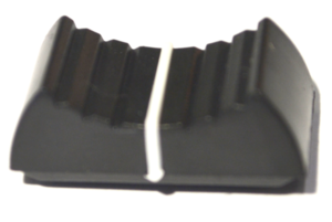Bouton de fader pour console Yamaha Soundcraft presonus 24 X 11mm insert 4mm Noir