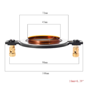 Diaphragme tweeter titane 44,4mm 44,5mm 50 à 120W