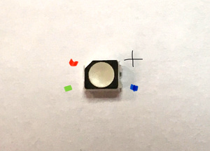 Led smd cms 3528 RGB PLCC-4 anode commune