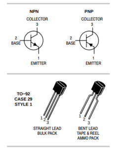 Transistor NPN MPS8099 80V 500mA 1.5W TO-92