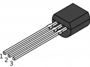 Transistor PN2222A NPN 40V 1A TO-92