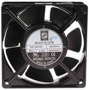 Ventilateur 230V 120x120x38 mm 0.14-0.12A