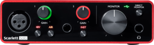 Focusrite Scarlett3 Solo interface audio USB-C 2 entrées 2 sorties