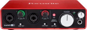 Focusrite SCARLETT2-2I2 Scarlett 2nd Gen Interface Audio 2 In - 2 Out