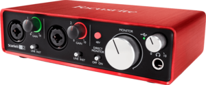 Focusrite SCARLETT2-2I2 Scarlett 2nd Gen Interface Audio 2 In - 2 Out