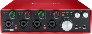 carte son FocusRite Scarlett2 18I8 18 in 8 out