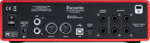 carte son FocusRite Scarlett2 18I8 18 in 8 out