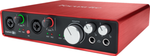 carte son FocusRite Scarlett2 6i6 6 in 6 out