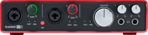 carte son FocusRite Scarlett2 6i6 6 in 6 out