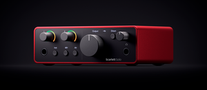 SCARLETT4 Solo Focusrite - Carte son 2 entrées 2 sorties 192KHz