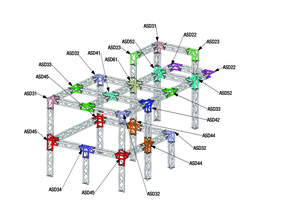 Structure triangle SD25025 ASD 0M25