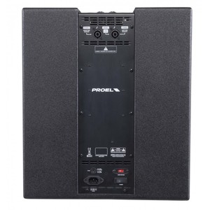 Systeme tri-phonique 2.1 Actif 500w RMS/ 1200W crete Proel SESSION4