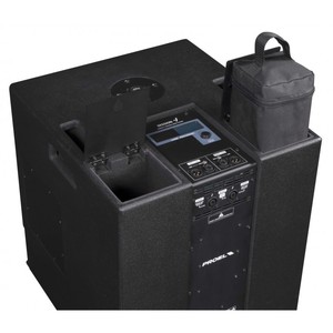 Systeme tri-phonique 2.1 Actif 500w RMS/ 1200W crete Proel SESSION4