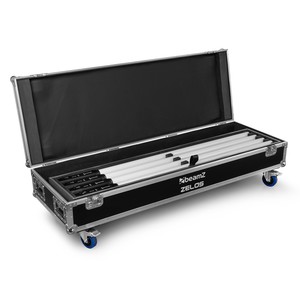SET ZELOS BeamZ Pro – Pack de 8 Tubes RGBW sur batterie IP65 en flightcase