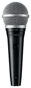 Shure PGA48-XLR Voix - Dynamique Cardioïde avec câble XLR 4,5m