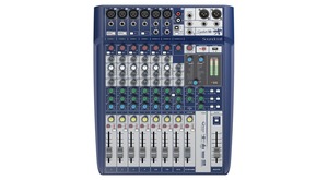 Signature 10 Soundcraft - Table de mixage analogique USB 10 voies 6 micros 2 stéréo effets