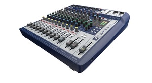 Soundcraft Signature 12 table de mixage analogique USB 12 voies EQ 3 bandes
