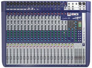 Signature 22 Soundcraft Table de mixage 22 voies avec effet lexicon