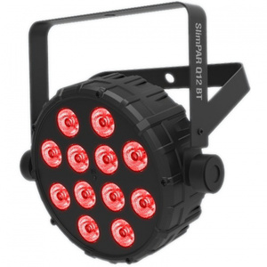 Par led plat Chauvet SLIMPAR Q12 BT 12 leds RGB + ambre contrôle par DMX et bluetooth