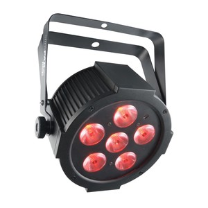 Par led plat Chauvet SLIMPAR Q6 USB 6 leds RGB et ambre