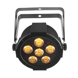 Par led plat Chauvet SLIMPAR Q6 USB 6 leds RGB et ambre