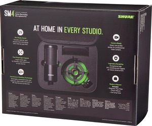 SM4-K-KIT Shure - Micro de studio statique avec suspension