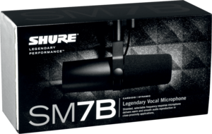 SM7B Shure - Micro dynamique large capsule cardioide