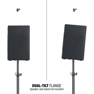 embase pour pied d'enceinte SM 7 DT deux positions 0 et 5°