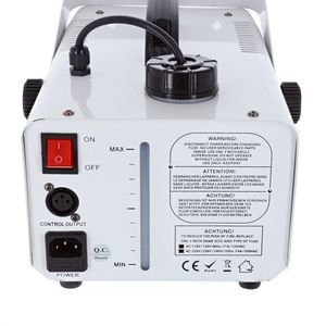 Machine à Neige Power Lighting SNOWBURST 600 Télécomande sans fil